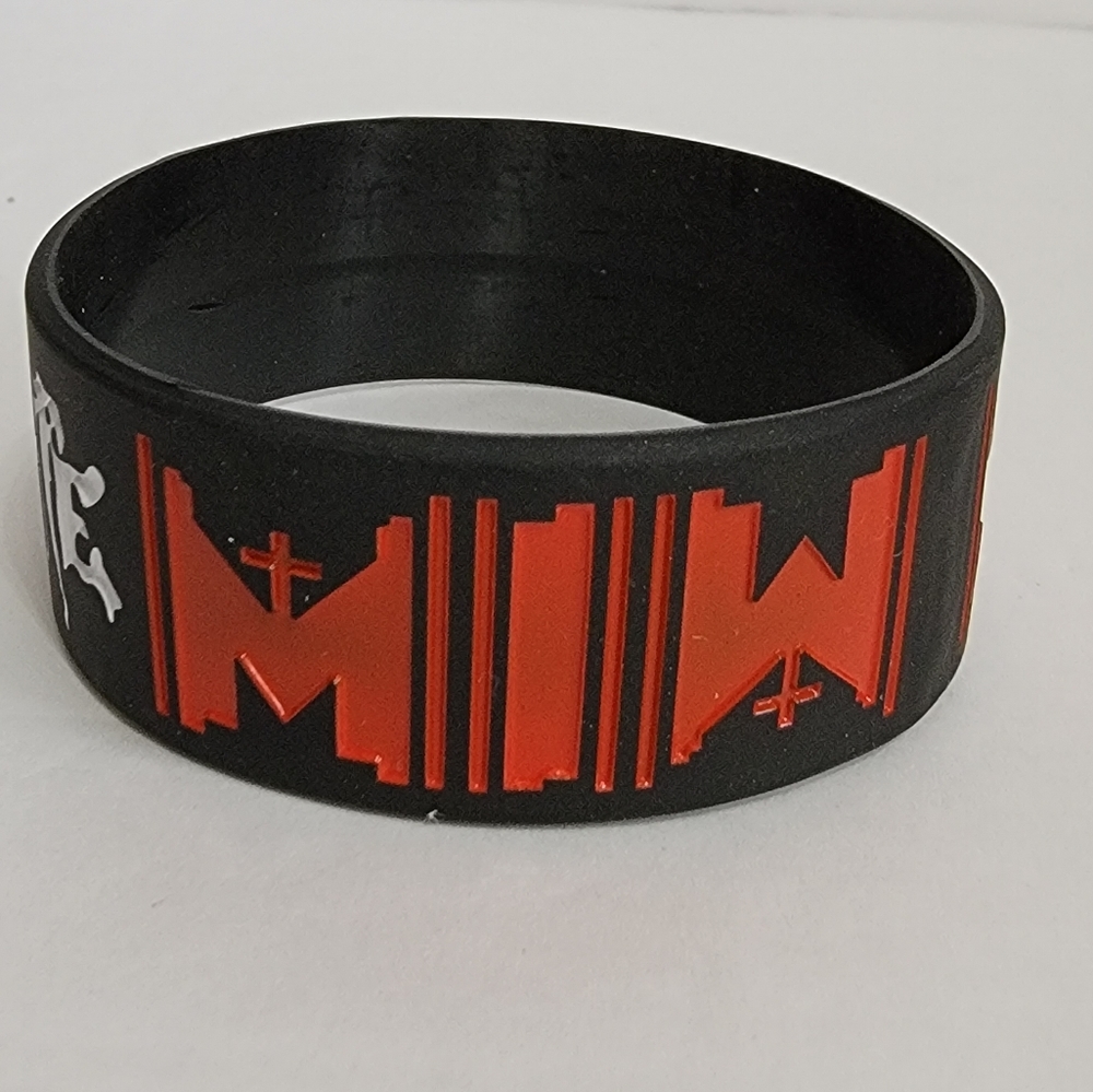 Motionless in white band logo bracelet new music miw